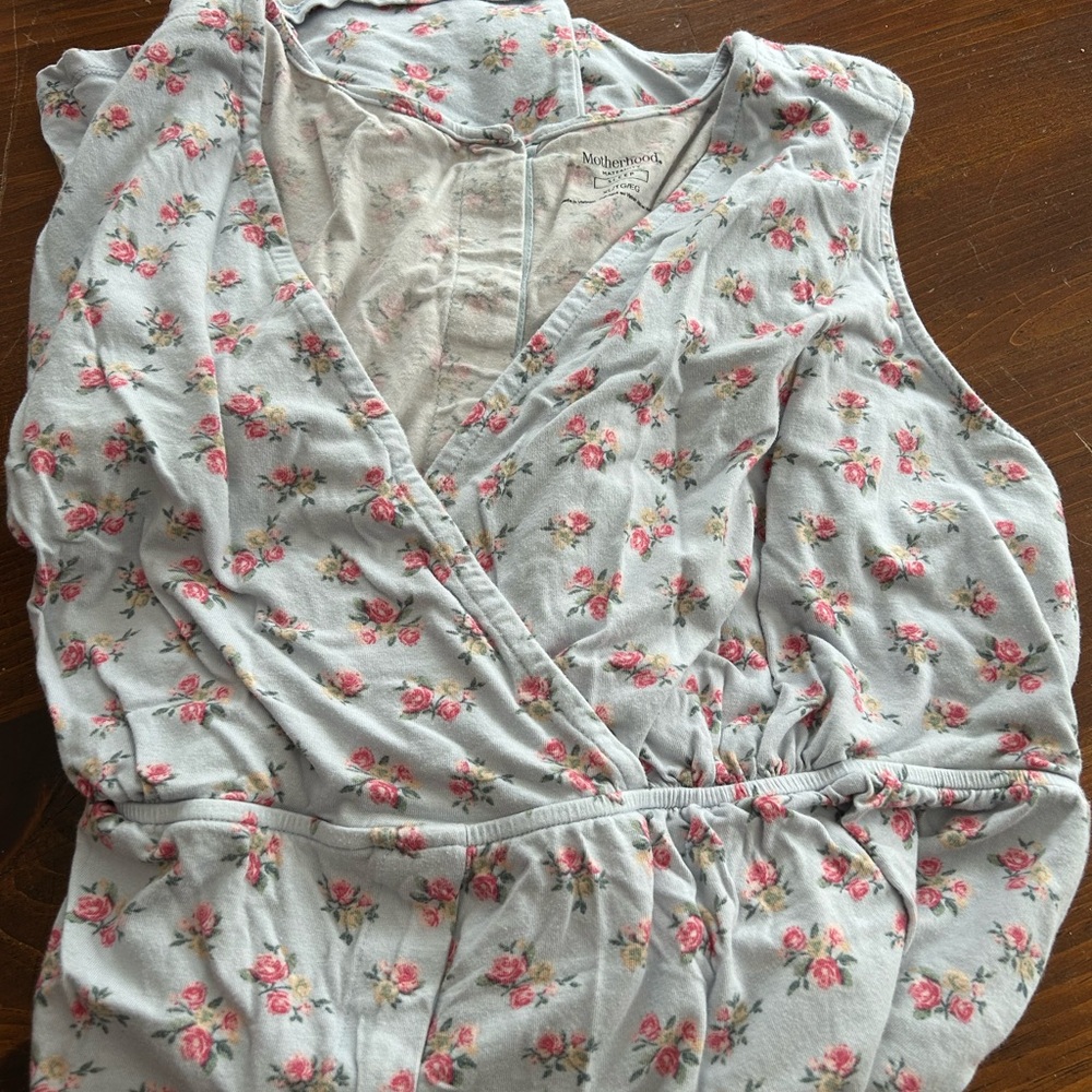 Motherhood Floral Nightgown